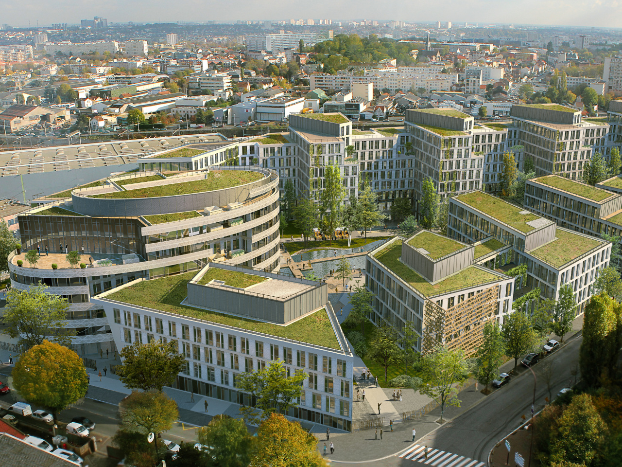 Eco campus Orange à Châtillon